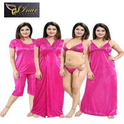 6 pis night dress (Misty)